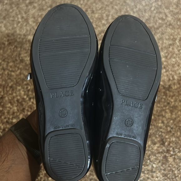 Black dress shoe children’s Place size 13 - Picture 2 of 2